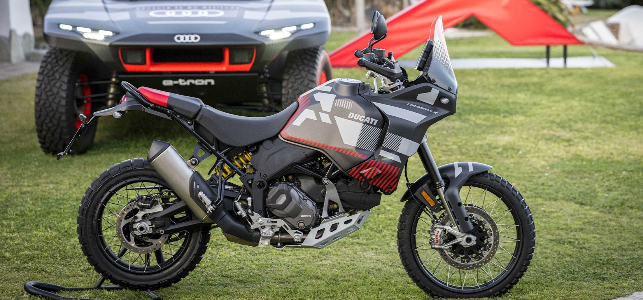 Ducati and Audi together