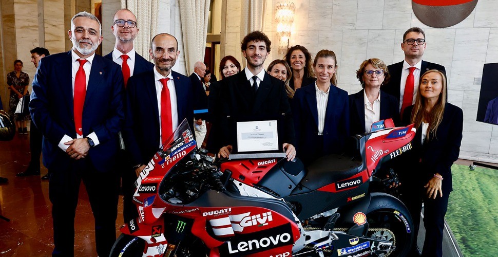 Ducati takes centre stage at the Italian Ministry of Foreign Affairs