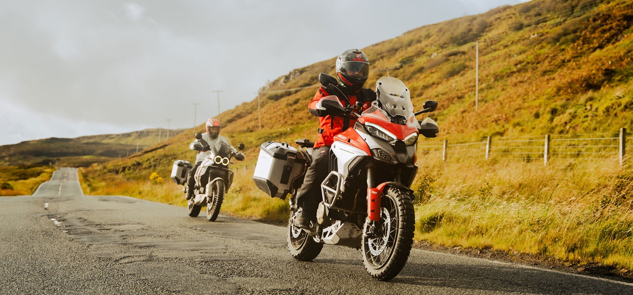 Ducati UK Ambassador Jay Morton takes on a Scottish adventure